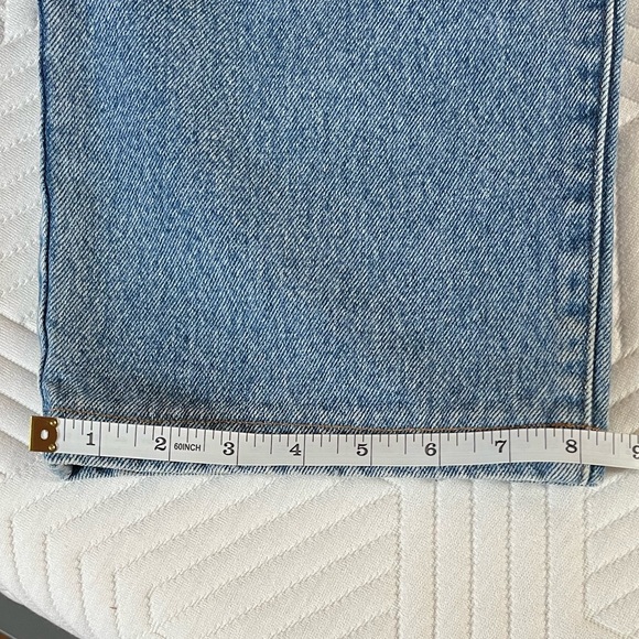 Vintage Faconnable Nostalgic Dungarees Heavy Denim Blue Jeans - Picture 11 of 12